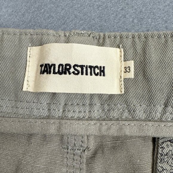 Taylor Stitch Morse Pant in SAGEBRUSH Size 33 x 32" Organic Cotton/ Linen NWT - Picture 4 of 11
